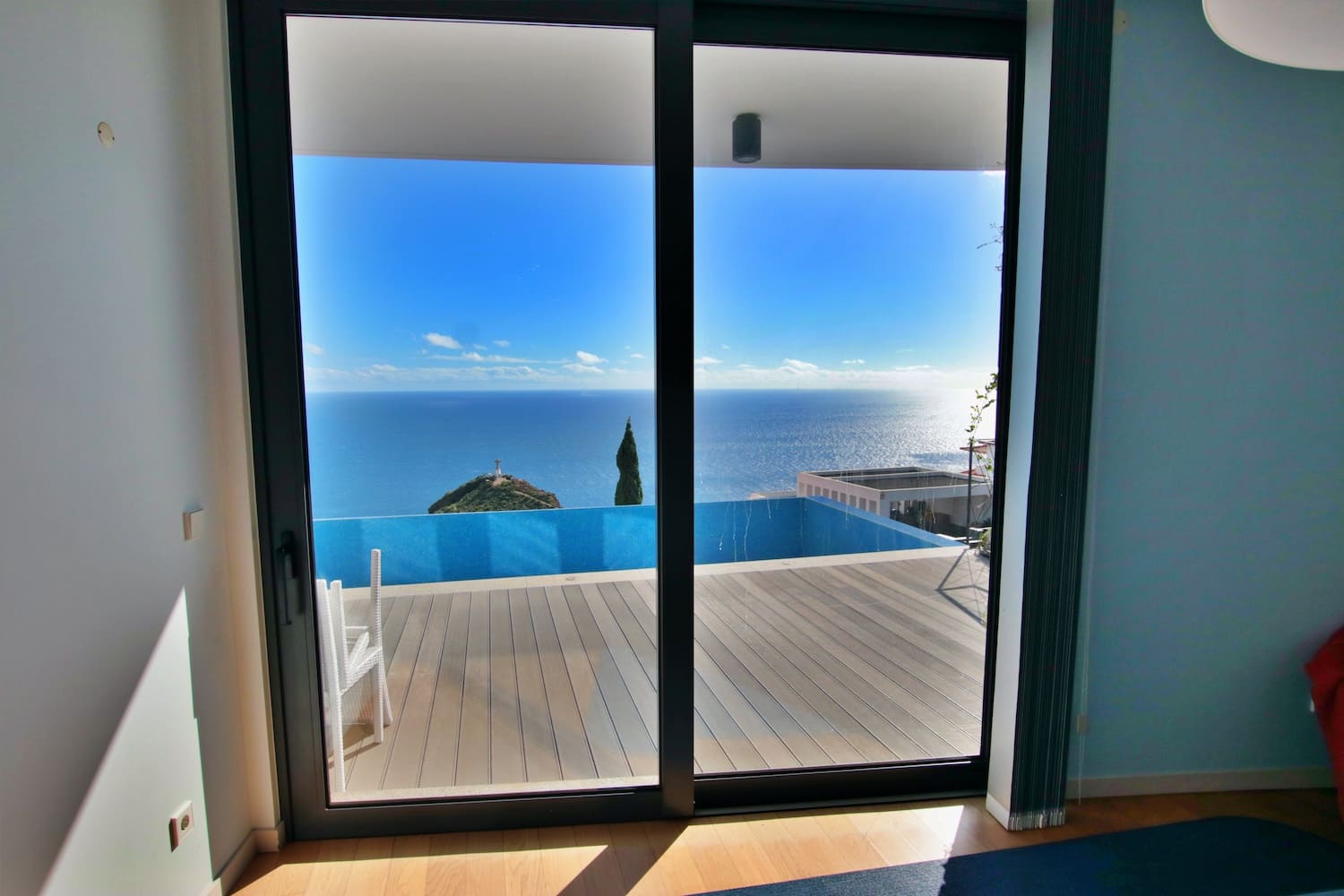 POOL AND OCEAN VIEW FROM ROOM