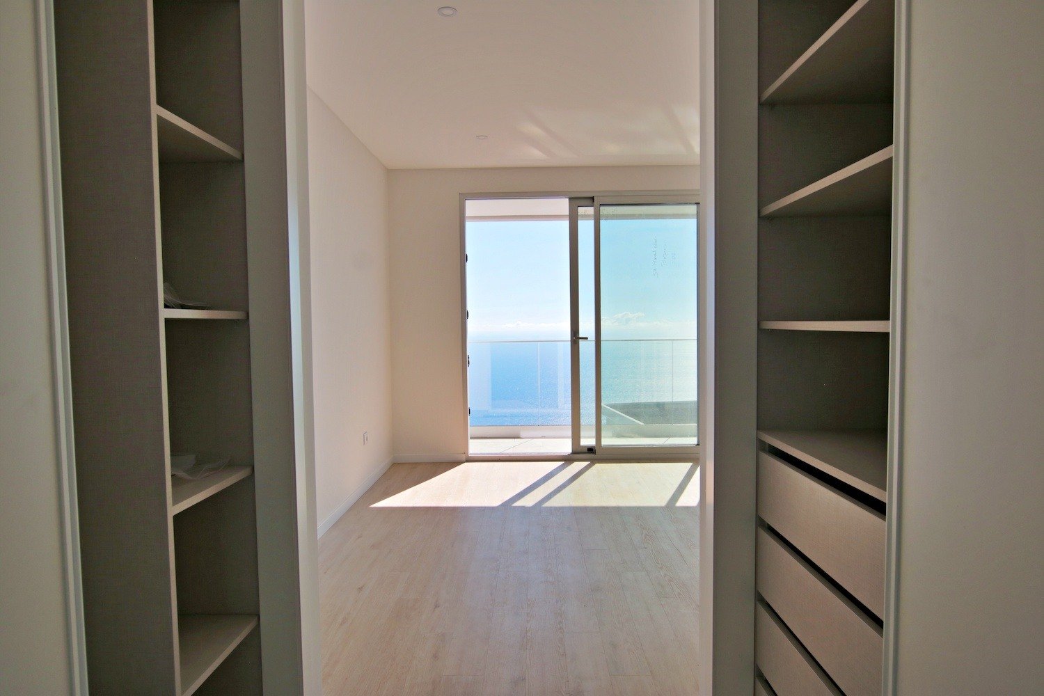 Main bedroom with cupboards 